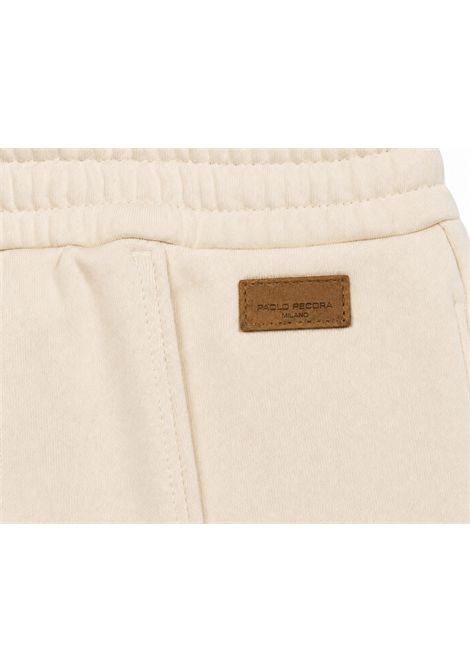 Pantaloni con vita elasticizzata PAOLO PECORA KIDS | PP4440LATTE